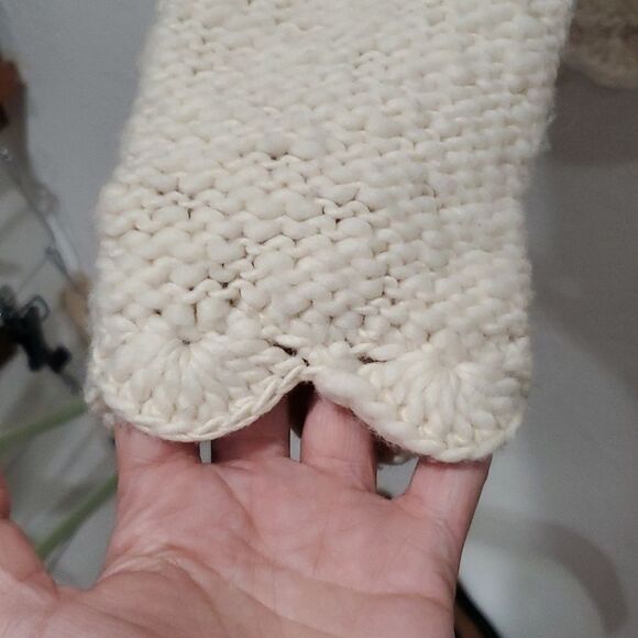 Mira Flores 100% Wool Cream Sweater Made in Peru Size M - Picture 4 of 13